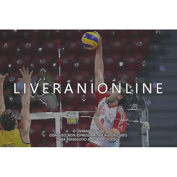 05.07.2012 SOFIA , BULGARIA - HALA ARMEEC ARENA (SOFIA, BULGARIA - ARMEEC ARENA ) SIATKOWKA MEZCZYZN (MEN\'S VOLLEYBALL), LIGA SWIATOWA 2012 - TURNIEJ FINALOWY ( WORLD LEAGUE FINALS)- GRUPA A (POOL A) MECZ BRAZYLIA - POLSKA (GAME BRAZIL - POLAND ) NZ MICHAL WINIARSKI FOTO LUKASZ GROCHALA/ CYFRASPORT/NEWSPIX.PL --- Newspix.pl /AG ALDO LIVERANI SAS WORLD LEAGUE VOLLEY - ITALY ONLY - *** Local Caption *** www.newspix.pl mail us: info@newspix.pl call us: 0048 022 23 22 222 --- Polish Picture Agency by Ringier Axel Springer Poland