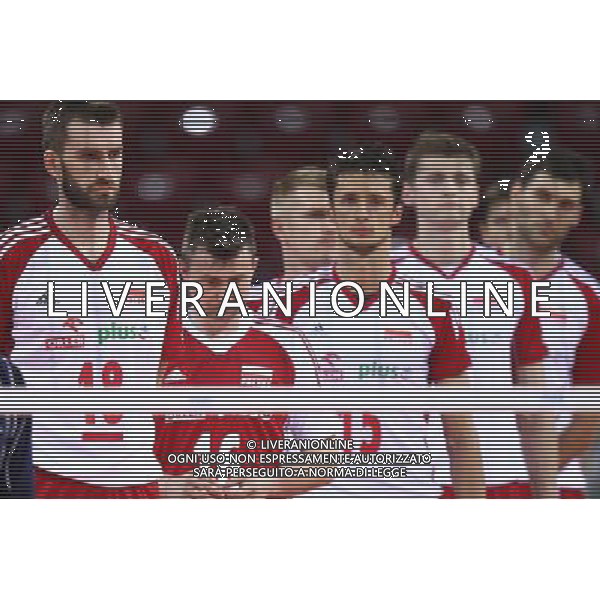 05.07.2012 SOFIA , BULGARIA - HALA ARMEEC ARENA (SOFIA, BULGARIA - ARMEEC ARENA ) SIATKOWKA MEZCZYZN (MEN\'S VOLLEYBALL), LIGA SWIATOWA 2012 - TURNIEJ FINALOWY ( WORLD LEAGUE FINALS)- GRUPA A (POOL A) MECZ BRAZYLIA - POLSKA (GAME BRAZIL - POLAND ) NZ POLSKA MARCIN MOZDZONEK, KRZYSZTOF IGNACZAK, LUKASZ ZYGADLO FOTO LUKASZ GROCHALA/ CYFRASPORT/NEWSPIX.PL --- Newspix.pl /AG ALDO LIVERANI SAS WORLD LEAGUE VOLLEY - ITALY ONLY - *** Local Caption *** www.newspix.pl mail us: info@newspix.pl call us: 0048 022 23 22 222 --- Polish Picture Agency by Ringier Axel Springer Poland