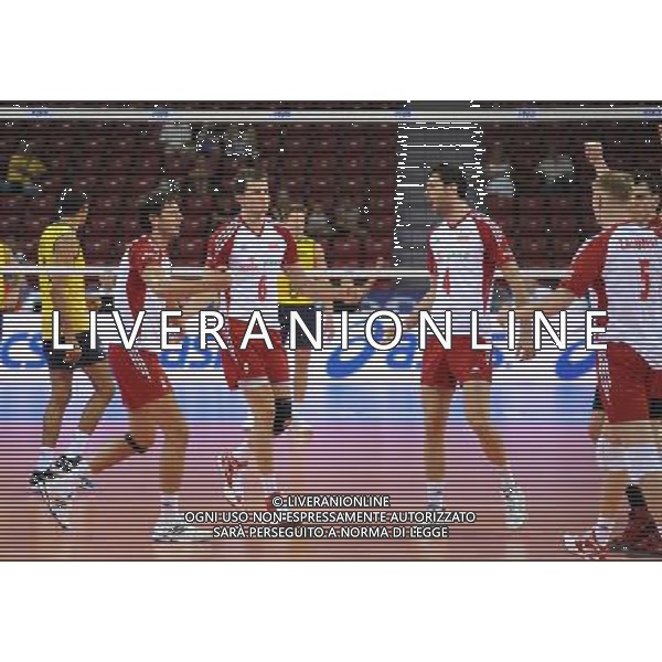 05.07.2012 SOFIA (SOFIJA) ARMEEC ARENA SIATKOWKA MEZCZYZN (MENS VOLLEYBALL) LIGA SWIATOWA RUNDA FINALOWA LIGI SWIATOWEJ 2012 (FIVB VOLLEYBALL WORLD LEAGUE FINAL ROUND 2012) MECZ BRAZYLIA - POLSKA (MATCH BRASIL - POLAND) N/Z BARTOSZ KUREK GRZEGORZ KOSOK RADOSC FOT RAFAL OLEKSIEWICZ / PRESSFOCUS NEWSPIXPL --- Newspix.pl /AG ALDO LIVERANI SAS WORLD LEAGUE VOLLEY - ITALY ONLY - *** Local Caption *** www.newspix.pl mail us: info@newspix.pl call us: 0048 022 23 22 222 --- Polish Picture Agency by Ringier Axel Springer Poland
