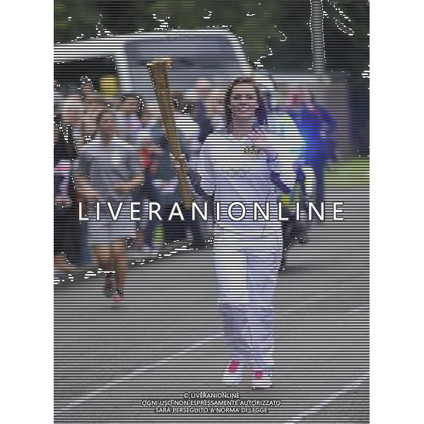 jess stalley torchbearer at Bletchley Park Olympic Torch Relay 9 july 2012 - /PHOTOSHOT/AG ALDO LIVERANI SAS - ITALY ONLY -