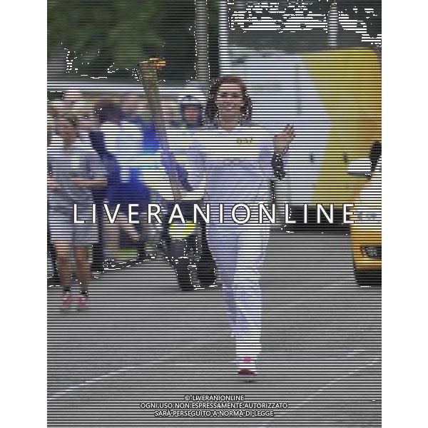 jess stalley torchbearer at Bletchley Park Olympic Torch Relay 9 july 2012 - /PHOTOSHOT/AG ALDO LIVERANI SAS - ITALY ONLY -