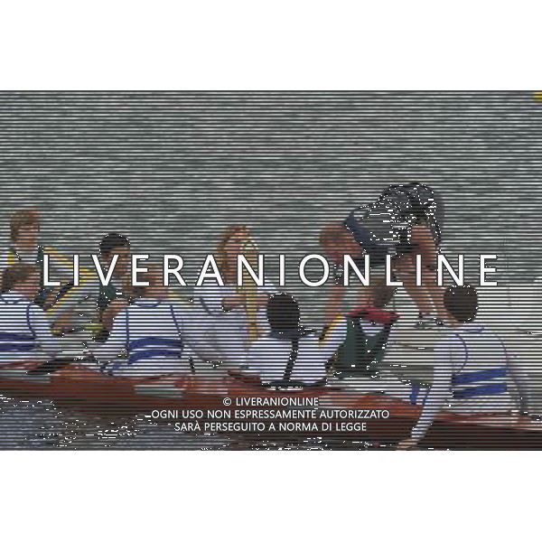 The Olympic Torch travels across Dorney Lake in Eton, which will act as a host venue for the 2012 Summer London Olmypic Games on Day 53 of the Olympic Torch Relay across the United Kingdom on 10 July 2012. PHOTOSHOT/AG ALDO LIVERANI SAS - ITALY ONLY -