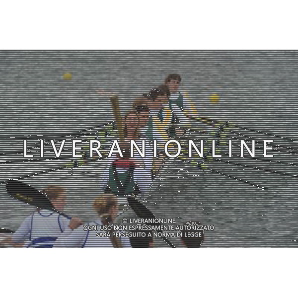 The Olympic Torch travels across Dorney Lake in Eton, which will act as a host venue for the 2012 Summer London Olmypic Games on Day 53 of the Olympic Torch Relay across the United Kingdom on 10 July 2012. PHOTOSHOT/AG ALDO LIVERANI SAS - ITALY ONLY -