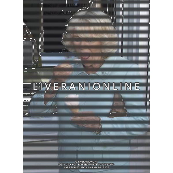 (ao) Camilla Duchess of Cornwall Prince Charles and Camilla Duchess of Corwall visit to Aberaeron, Wales, Britain - 11 Jul 2012 PHOTOSHOT/ALDO LIVERANI SAS -ITALY ONLY -