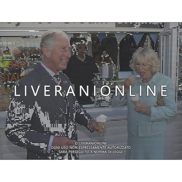 (aq) Prince Charles and Camilla Duchess of Cornwall stop for an ice cream Prince Charles and Camilla Duchess of Corwall visit to Aberaeron, Wales, Britain - 11 Jul 2012 PHOTOSHOT/ALDO LIVERANI SAS -ITALY ONLY -