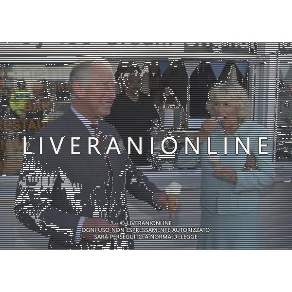 (ar) Prince Charles and Camilla Duchess of Cornwall stop for an ice cream Prince Charles and Camilla Duchess of Corwall visit to Aberaeron, Wales, Britain - 11 Jul 2012 PHOTOSHOT/ALDO LIVERANI SAS -ITALY ONLY -