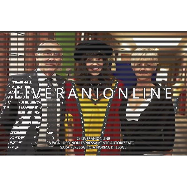British businesswoman, television personality, entrepreneur and commentator Hilary Devey at the graduation ceremony at Bolton University receiving an honorary degree. 12th July 2012. /photoshot/AG ALDO LIVERANI SAS - ITALY ONLY -