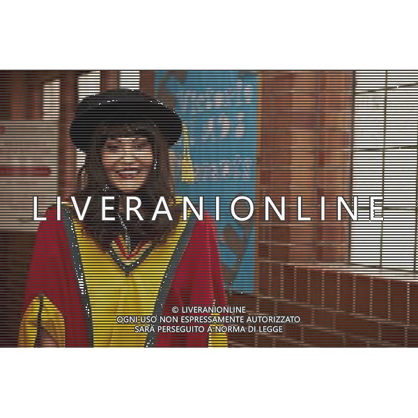 British businesswoman, television personality, entrepreneur and commentator Hilary Devey at the graduation ceremony at Bolton University receiving an honorary degree. 12th July 2012. /photoshot/AG ALDO LIVERANI SAS - ITALY ONLY -