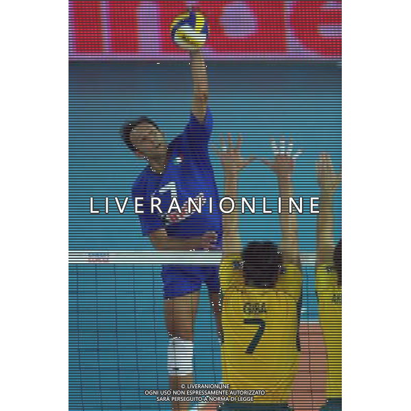 PALALOTTOMATICA ROMA, 17 / 07 / 2004 VOLLEY 2004 WORLD LEAGUE: FINALE ITALIA - BRASILE NELLA FOTO: ANDREA SARTORETTI PH LEONARDO CAVALLO / AG ALDO LIVERANI 