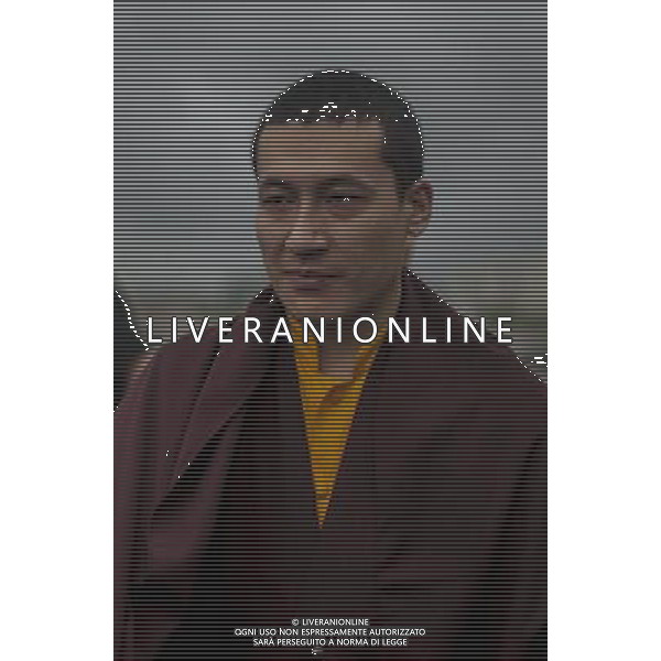 His Holiness Karmapa Thaye Dorje - the 29 year old head of the Karma Kagyu lineage of Tibetan Buddhism leads money \' morality talks on HMS President with dignitaries from dignitaries from the House of Lords, Action for Happiness, New Economics Foundation, and young ambassadors from The Prince\'s Trust AG ALDO LIVERANI S A S ONLY ITALY