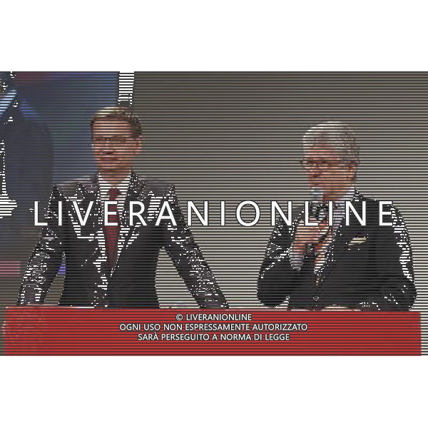 FIFA Congress in Zurich with Gunther Jauch and sport commentator, Marcel Reif. THE GOODS SPORTS FUNDING ISSUES, SPONSORSHIP, SPORTS AND CORRUPTION PREVENTION / 25032011/2011 / FIFA / FIFA / ZURICH / LONDON / CORRUPTION / SPORTS /PHOTOSHOT/AG ALDO LIVERANI SAS - ITALY ONLY -