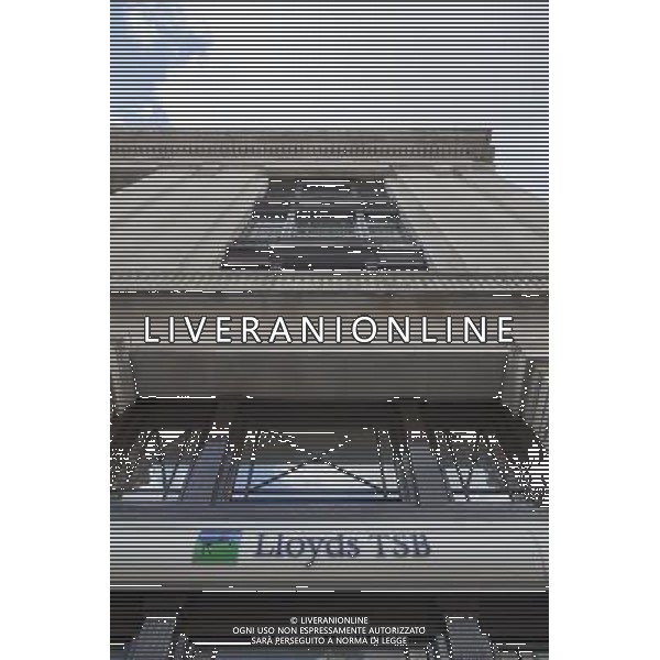 A General view of a signage from Lloyds TSB AG ALDO LIVERANI S A S ONLY ITALY