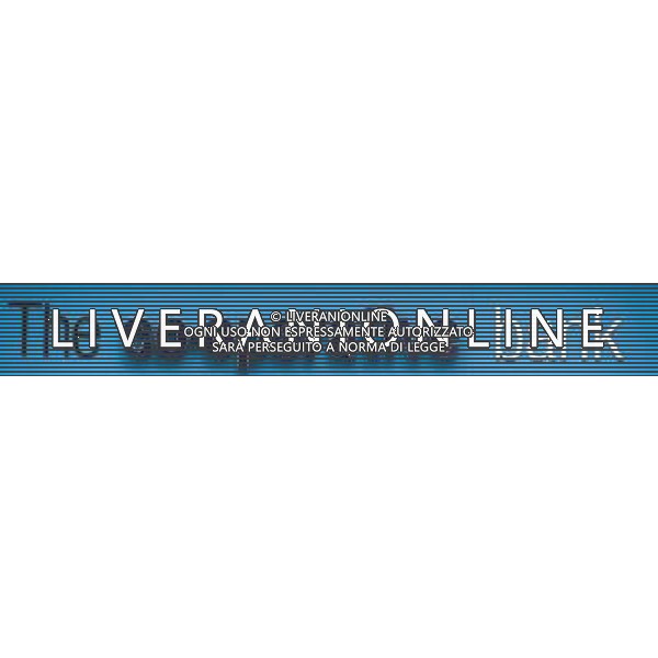 A General view of a signage from the Co-operative bank AG ALDO LIVERANI S A S ONLY ITALY