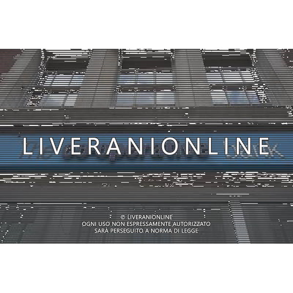 A General view of a signage from the Co-operative bank AG ALDO LIVERANI S A S ONLY ITALY