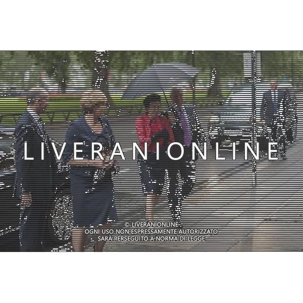 HRH Princess Anne arrives at The Grosvenor House for the launch of her regiments new book \'Uniquely British\' ©photoshot/AGENZIA ALDO LIVERANI SAS - ITALY ONLY - REALI INGLESI: SAR la Principessa Anna d\'inghilterra al Grosvenor House