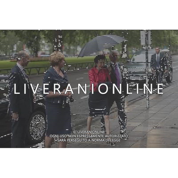 HRH Princess Anne arrives at The Grosvenor House for the launch of her regiments new book \'Uniquely British\' ©photoshot/AGENZIA ALDO LIVERANI SAS - ITALY ONLY - REALI INGLESI: SAR la Principessa Anna d\'inghilterra al Grosvenor House