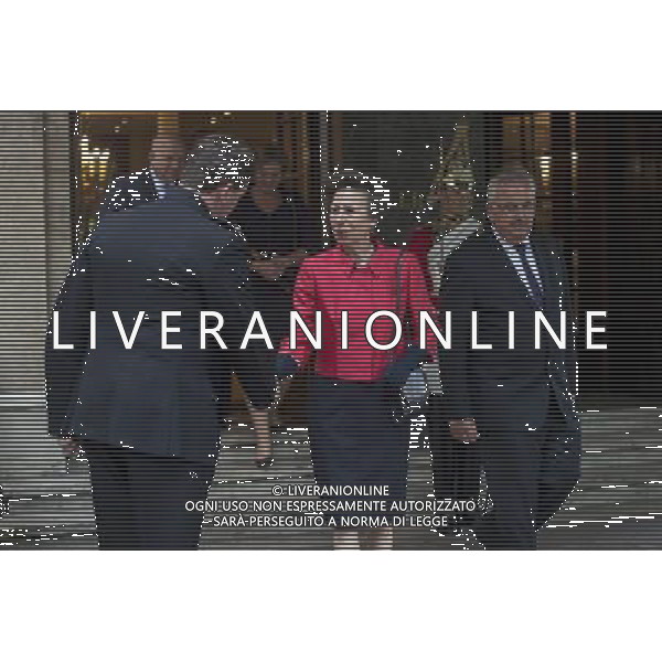HRH Princess Anne leaves The Grosvenor House after attending the launch of her regiments new book \'Uniquely British\' ©photoshot/AGENZIA ALDO LIVERANI SAS - ITALY ONLY - REALI INGLESI: SAR la Principessa Anna d\'inghilterra al Grosvenor House