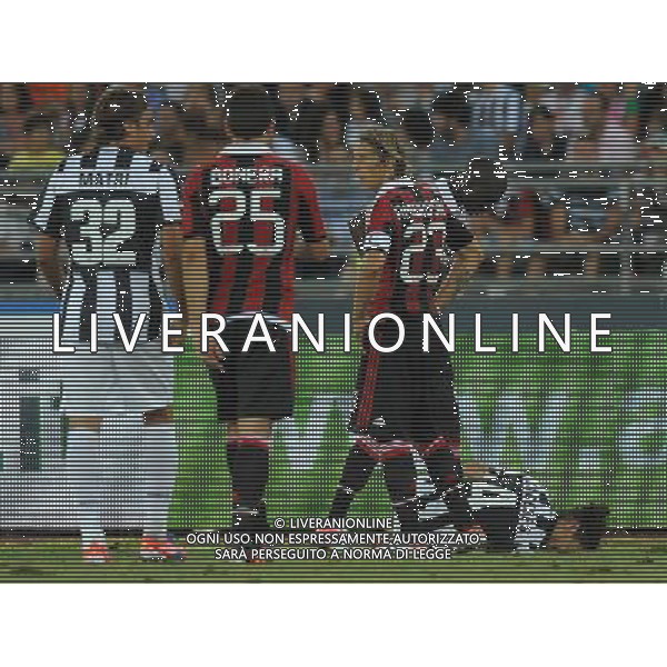 Trofeo TIM 2012 Bari - 21.07.2012 Inter-Juventus-Milan Nella Foto:infortunio caceres /Ph.Vitez-Ag. Aldo Liverani