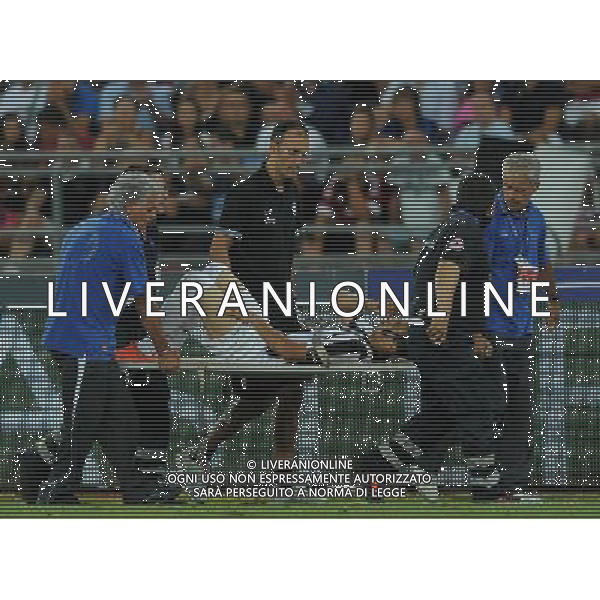 Trofeo TIM 2012 Bari - 21.07.2012 Inter-Juventus-Milan Nella Foto:infortunio caceres /Ph.Vitez-Ag. Aldo Liverani