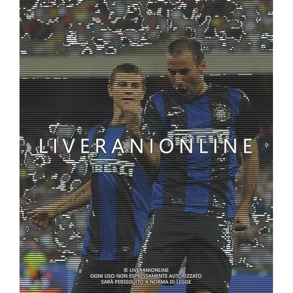 Trofeo TIM 2012 Bari - 21.07.2012 Inter-Juventus-Milan Nella Foto:palacio esulta /Ph.Vitez-Ag. Aldo Liverani