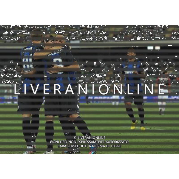 Trofeo TIM 2012 Bari - 21.07.2012 Inter-Juventus-Milan Nella Foto:palacio esulta /Ph.Vitez-Ag. Aldo Liverani