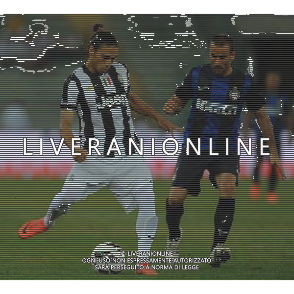 Trofeo TIM 2012 Bari - 21.07.2012 Inter-Juventus-Milan Nella Foto:Caceres Martin /Ph.Vitez-Ag. Aldo Liverani