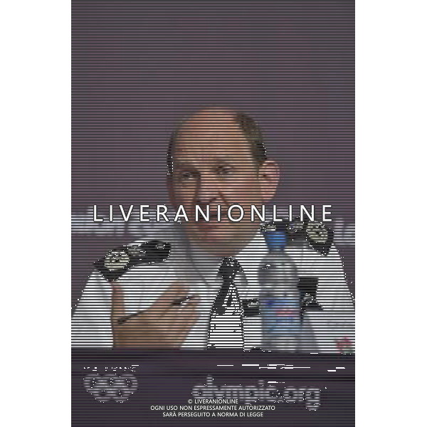 Chris Allison, assistant commissioner, Metropolitan Police Service at a media briefing held inthe Media Press Centre at the Olympic Park, Stratford.. London ©photoshot/Agenzia Aldo Liverani Sas - ITALY ONLY - Allenamenti, preparativi dei Giochi Olimpici delle Olimpiadi Londra 2012, a Londra, Gran Bretagna, 24 luglio 2012 che inizieranno il 27 luglio.