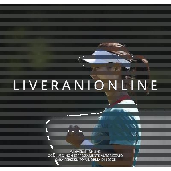 (120724) -- LONDON, July 24, 2012 () -- Chinese tennis player Li Na participates in a training session in suburban London, Britain, on July 24, 2012. Li Na will compete in the tennis event of the London Olympic Games. (/Tao Xiyi) ©photoshot/Agenzia Aldo Liverani Sas - ITALY ONLY - Allenamenti, preparativi dei Giochi Olimpici delle Olimpiadi Londra 2012, a Londra, Gran Bretagna, 24 luglio 2012 che inizieranno il 27 luglio.
