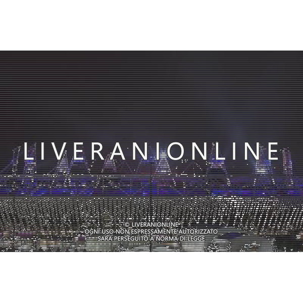 General view of the Olympic Stadium, Stratford, London, during a practice run for the Opening Ceremony PHOTOSHOT/AG ADO LIVERANI SAS - ITALY ONLY -