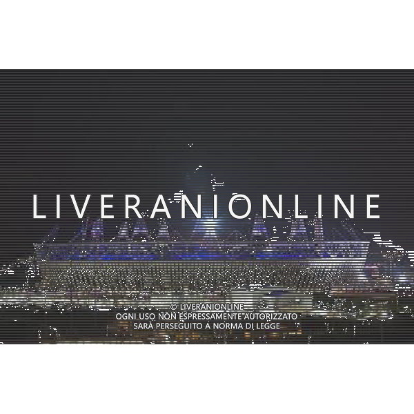 General view of the Olympic Stadium, Stratford, London, during a practice run for the Opening Ceremony PHOTOSHOT/AG ADO LIVERANI SAS - ITALY ONLY -