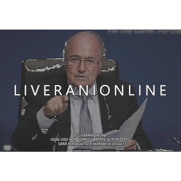 FIFA Executive Committee Meeting with Joseph S. Blatter and Theo Zwanziger on Tuesday, 17.07.2012 at FIFA Headquarter in Zurich, Switzerland / FIFA Exekutivkomitee trifft sich in ZŸrich am Dienstag, 17.07.2012 im FIFA Hauptquartier / SPO / Mandoga Media PHOTOSHOT/AG ADO LIVERANI SAS - ITALY ONLY -