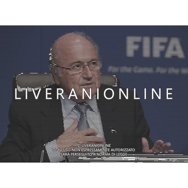 FIFA Executive Committee Meeting with Joseph S. Blatter and Theo Zwanziger on Tuesday, 17.07.2012 at FIFA Headquarter in Zurich, Switzerland / FIFA Exekutivkomitee trifft sich in ZŸrich am Dienstag, 17.07.2012 im FIFA Hauptquartier / SPO / Mandoga Media PHOTOSHOT/AG ADO LIVERANI SAS - ITALY ONLY -
