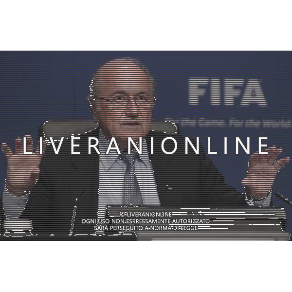 FIFA Executive Committee Meeting with Joseph S. Blatter and Theo Zwanziger on Tuesday, 17.07.2012 at FIFA Headquarter in Zurich, Switzerland / FIFA Exekutivkomitee trifft sich in ZŸrich am Dienstag, 17.07.2012 im FIFA Hauptquartier / SPO / Mandoga Media PHOTOSHOT/AG ADO LIVERANI SAS - ITALY ONLY -