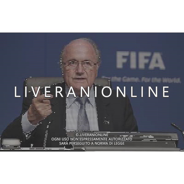 FIFA Executive Committee Meeting with Joseph S. Blatter and Theo Zwanziger on Tuesday, 17.07.2012 at FIFA Headquarter in Zurich, Switzerland / FIFA Exekutivkomitee trifft sich in ZŸrich am Dienstag, 17.07.2012 im FIFA Hauptquartier / SPO / Mandoga Media PHOTOSHOT/AG ADO LIVERANI SAS - ITALY ONLY -