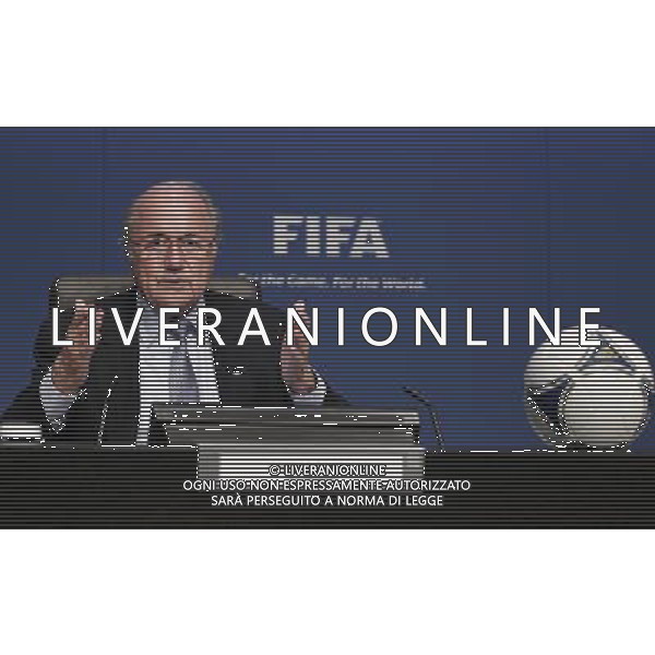 FIFA Executive Committee Meeting with Joseph S. Blatter and Theo Zwanziger on Tuesday, 17.07.2012 at FIFA Headquarter in Zurich, Switzerland / FIFA Exekutivkomitee trifft sich in ZŸrich am Dienstag, 17.07.2012 im FIFA Hauptquartier / SPO / Mandoga Media PHOTOSHOT/AG ADO LIVERANI SAS - ITALY ONLY -