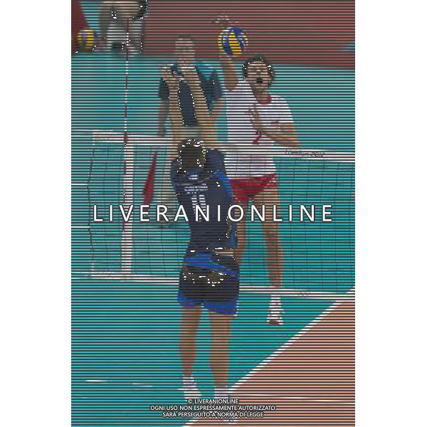 LONDYN 29.07.2012 IGRZYSKA XXX OLIMPIADY XXX LETNIE IGRZYSKA OLIMPIJSKIE LONDYN 2012 HALA EARLS COURT SIATKOWKA WLOCHY v POLSKA N Z CRISTIAN SAVANI italy 11 MICHAL WINIARSKI poland 2 SEBASTIAN BOROWSKI Newspix.p THE 2012 SUMMER OLYMPIC GAMES OFFICIALLY THE GAMES OF THE XXX OLYMPIAD EARLS COURT VOLLEYBALL ITALY v POLAND --- Newspix.pl /OLIMPIADI LONDRA 2012 -AG ALDO LIVERANI SAS - ITALY ONLY *** Local Caption *** www.newspix.pl mail us: info@newspix.pl call us: 0048 022 23 22 222 --- Polish Picture Agency by Ringier Axel Springer Poland .