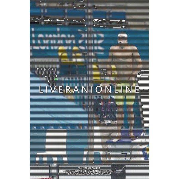 LONDYN 30.07.2012 IGRZYSKA XXX OLIMPIADY XXX LETNIE IGRZYSKA OLIMPIJSKIE LONDYN 2012 AQUATICS CENTRE PLYWANIE MEZCZYZNI 200 M STYL MOTYLKOWY N Z MARCIN CIESLAK SEBASTIAN BOROWSKI Newspix.p THE 2012 SUMMER OLYMPIC GAMES OFFICIALLY THE GAMES OF THE XXX OLYMPIAD AQUATICS CENTRE SWIMMING MENS 200 M BUTTERFLY --- Newspix.pl olimpiadi nuoto 2012 AG ALDO LIVERANI SAS ITALY ONLY - *** Local Caption *** .