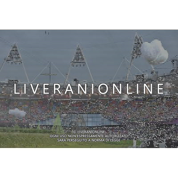 The opening ceremony of the London 2012 Olympic Games at the Olympic Stadium. Stratford, London. /ALDO LIVERANI SAS-ITALY ONLY - EDITORIAL USE ONLY