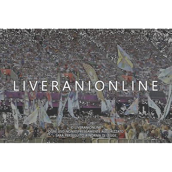 The opening ceremony of the London 2012 Olympic Games at the Olympic Stadium. Stratford, London. /ALDO LIVERANI SAS-ITALY ONLY - EDITORIAL USE ONLY