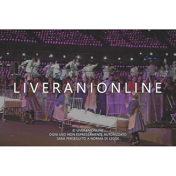 The opening ceremony of the London 2012 Olympic Games at the Olympic Stadium. Stratford, London. /ALDO LIVERANI SAS-ITALY ONLY - EDITORIAL USE ONLY