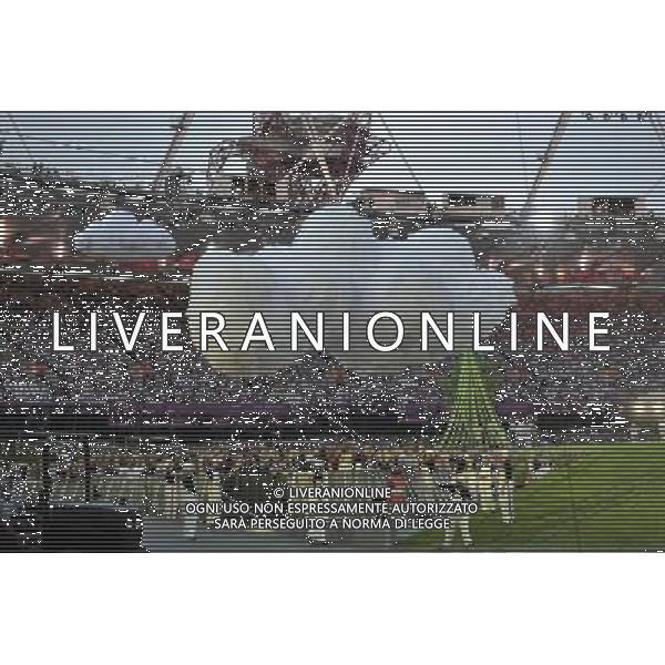 The opening ceremony of the London 2012 Olympic Games at the Olympic Stadium. Stratford, London. /ALDO LIVERANI SAS-ITALY ONLY - EDITORIAL USE ONLY