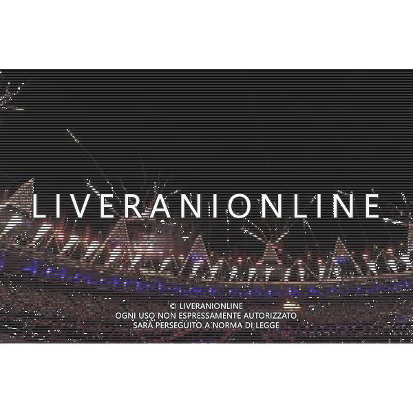 The opening ceremony of the London 2012 Olympic Games at the Olympic Stadium. Stratford, London. /ALDO LIVERANI SAS-ITALY ONLY - EDITORIAL USE ONLY
