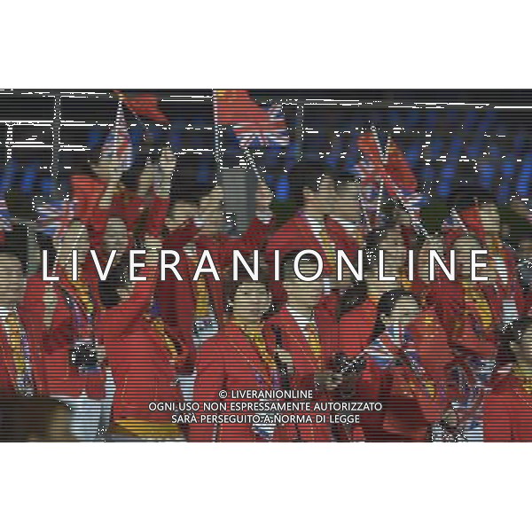 The opening ceremony of the London 2012 Olympic Games at the Olympic Stadium. Stratford, London. /ALDO LIVERANI SAS-ITALY ONLY - EDITORIAL USE ONLY