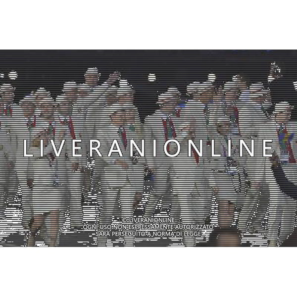 The opening ceremony of the London 2012 Olympic Games at the Olympic Stadium. Stratford, London. /ALDO LIVERANI SAS-ITALY ONLY - EDITORIAL USE ONLY