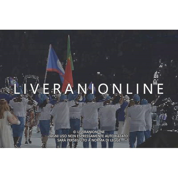 The opening ceremony of the London 2012 Olympic Games at the Olympic Stadium. Stratford, London. /ALDO LIVERANI SAS-ITALY ONLY - EDITORIAL USE ONLY