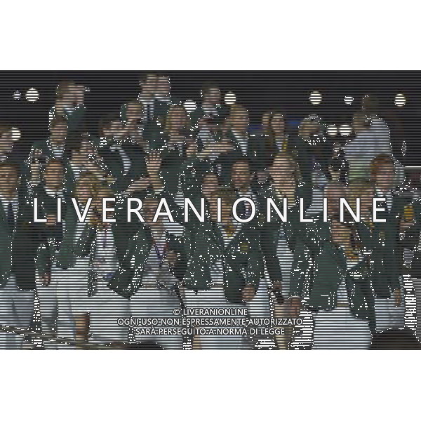 The opening ceremony of the London 2012 Olympic Games at the Olympic Stadium. Stratford, London. /ALDO LIVERANI SAS-ITALY ONLY - EDITORIAL USE ONLY