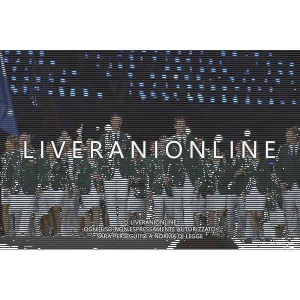 The opening ceremony of the London 2012 Olympic Games at the Olympic Stadium. Stratford, London. /ALDO LIVERANI SAS-ITALY ONLY - EDITORIAL USE ONLY