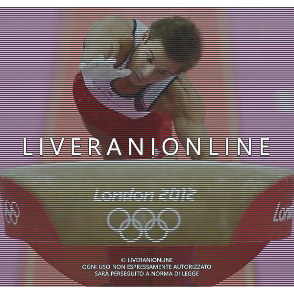 (120730) -- LONDON, July 30, 2012 () -- Samuel Mikulak of U.S. competes at pommel horse during Gymnastics Artistic men\'s team final contest, at London 2012 Olympic Games in London, Britain, on July 30, 2012. (/Qi Heng) (zgp) AG ALDO LIVERANI S A S ONLY ITALY