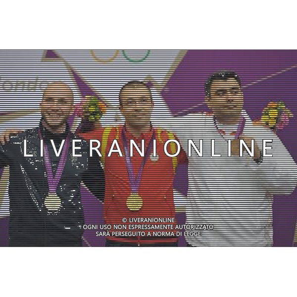 Londra, 30/07/2012. Olimpiadi London 2012. Niccolo Campriani vince la medaglia d\' Argento nel Carabina 10m. Foto di Simone Ferraro / GMT AG ALDO LIVERANI S A S