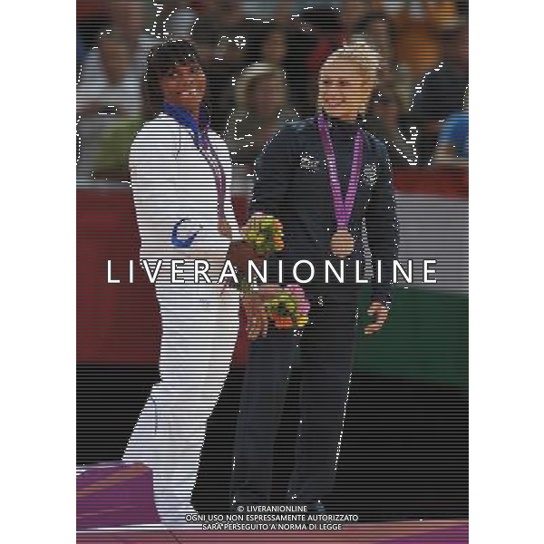 Londra, 29/07/2012. Olimpiadi London 2012. Rosalba Forciniti vince la medaglia di Bronzo nel Judo 52kg. Foto di Simone Ferraro / GMT AG ALDO LIVERANI S A S